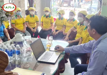 NAPHA HỖ TRỢ KHÁCH HÀNG ĐÁNH GIÁ CHỨNG NHẬN ISO 22000:2018