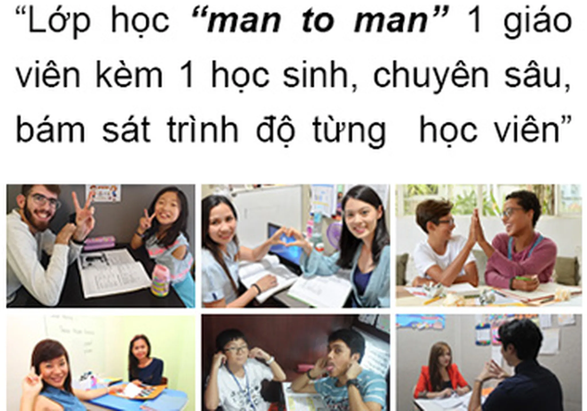 Rèn luyện chuyên sâu theo mô hình 1 kèm 1 khi tham gia trại hè tiếng Anh Philippines