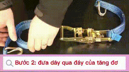 Pass the wire through the Ratchet shaft