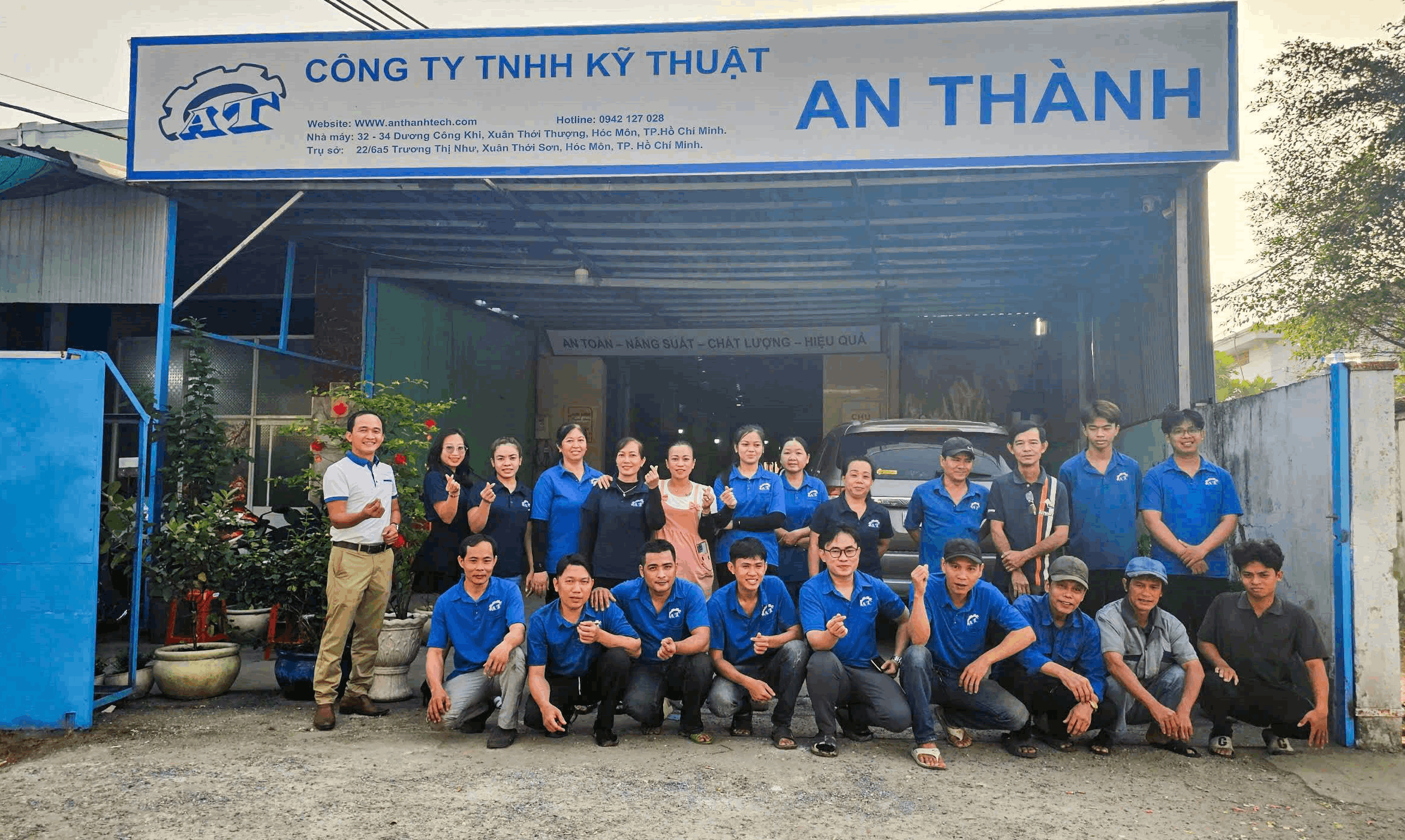 Đội ngũ nhân viên An Thành Tech hiện tại. Đội ngũ nhân viên An Thành Tech hiện tại.