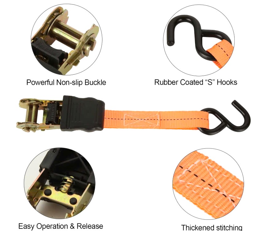 Cấu tạo dây tăng đơ móc S 25mm Cấu tạo dây tăng đơ móc S 25mm