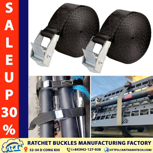 2 Inch Cam Straps and Cam Buckles: Applications: From HGVs to Industrial Use 2 Inch Cam Straps and Cam Buckles: Applications: From HGVs to Industrial Use