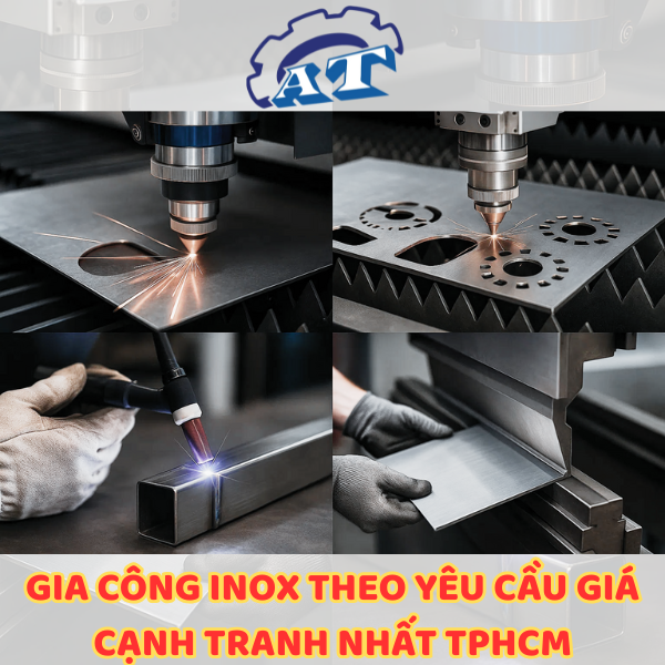 Bảng giá gia công inox tại TPHCM năm 2026 Bảng giá gia công inox tại TPHCM năm 2026