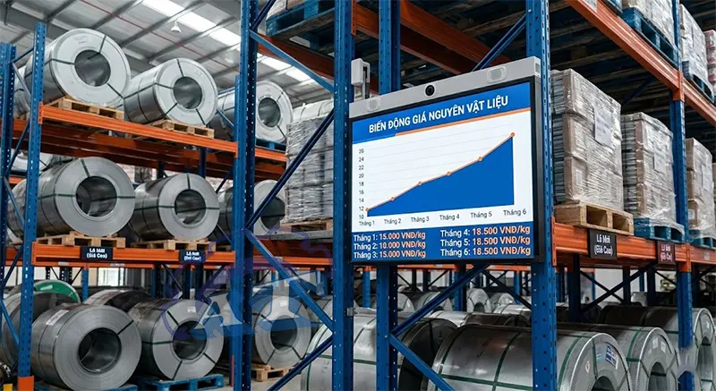 BIẾN ĐỘNG GIÁ NGUYÊN VẬT LIỆU