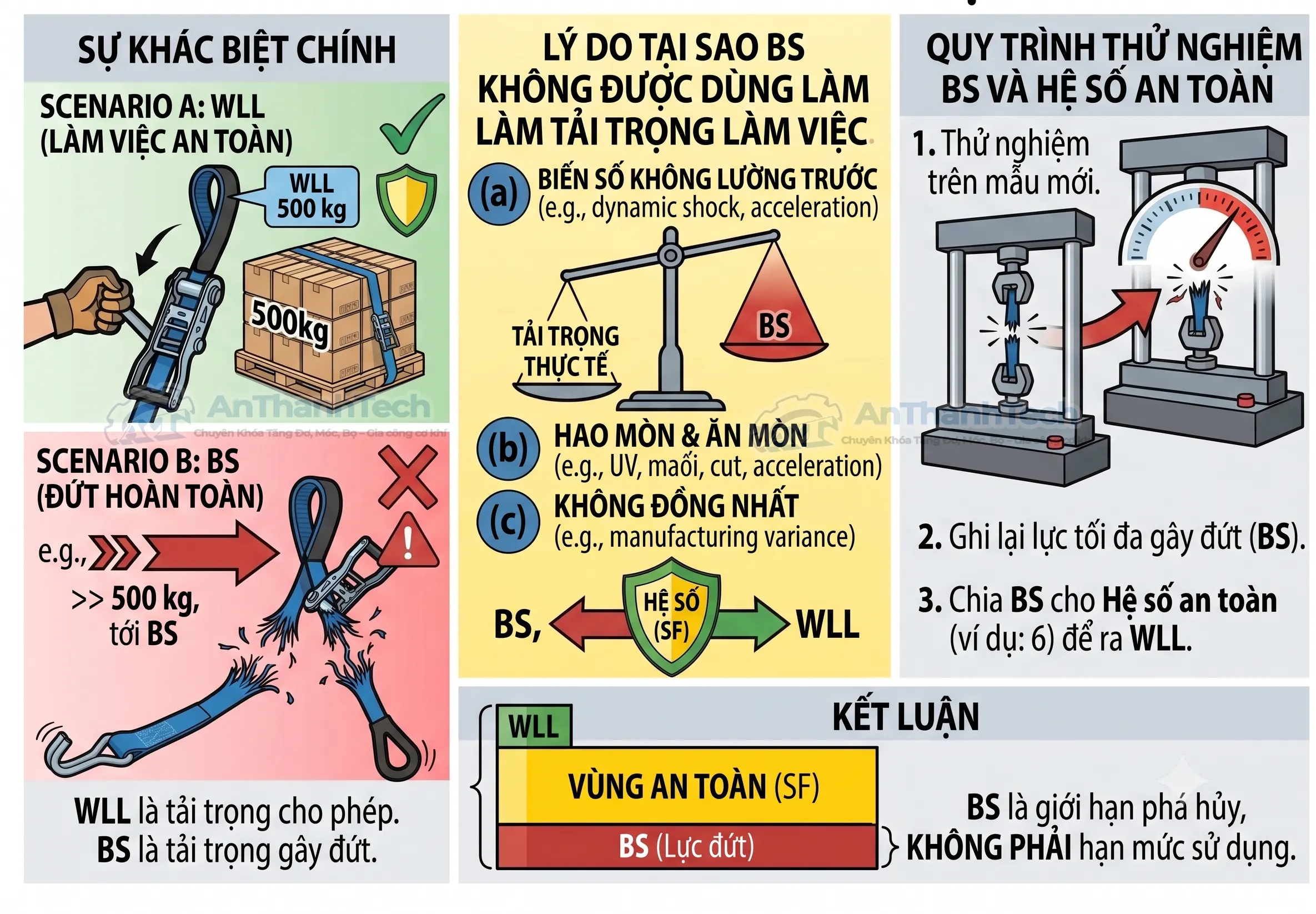 Breaking Strength (BS) – Lực đứt là gì?