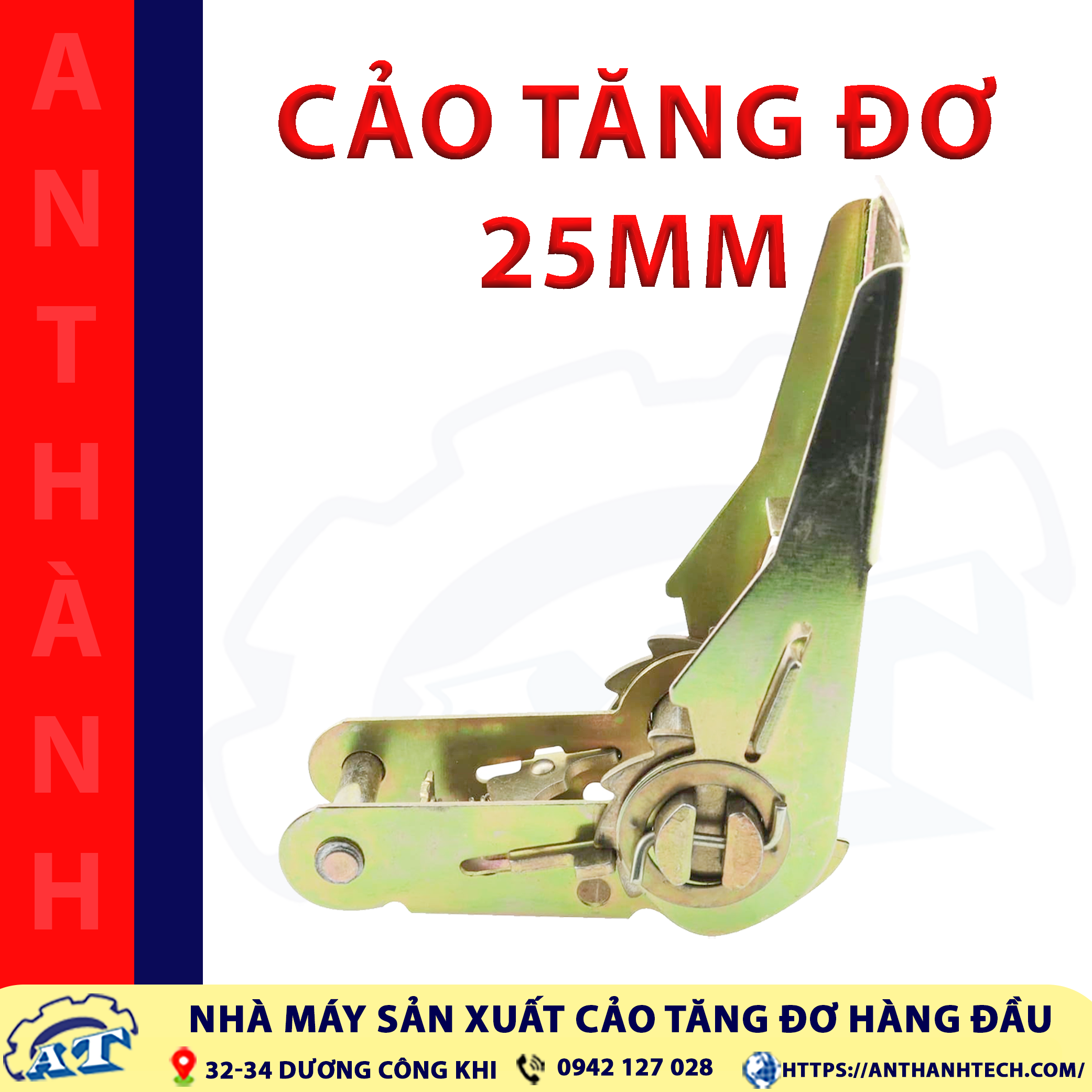 Cảo tăng đơ 25mm 800kg. Cảo tăng đơ 25mm 800kg.