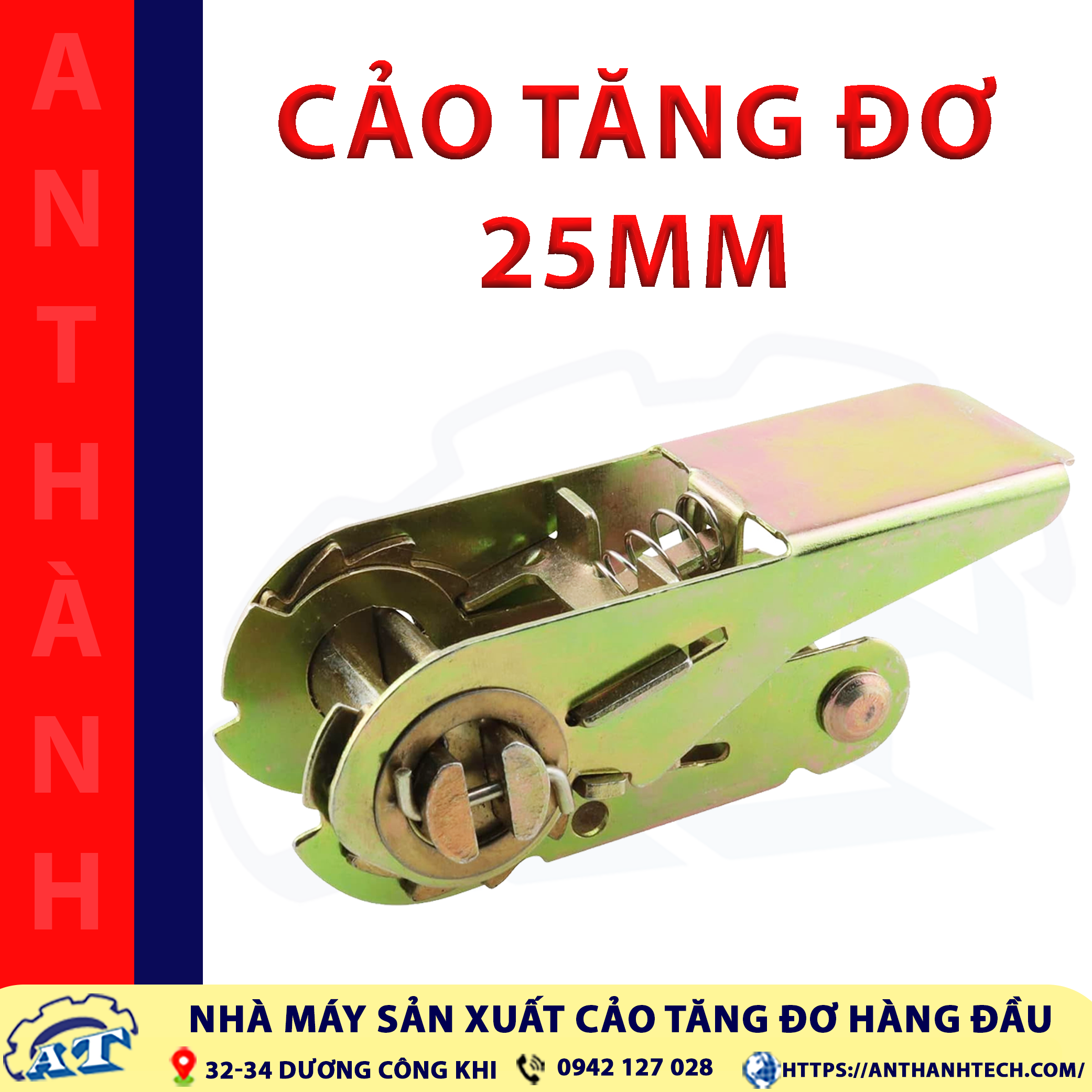 Cảo tăng đơ 25mm An Thành. Cảo tăng đơ 25mm An Thành.