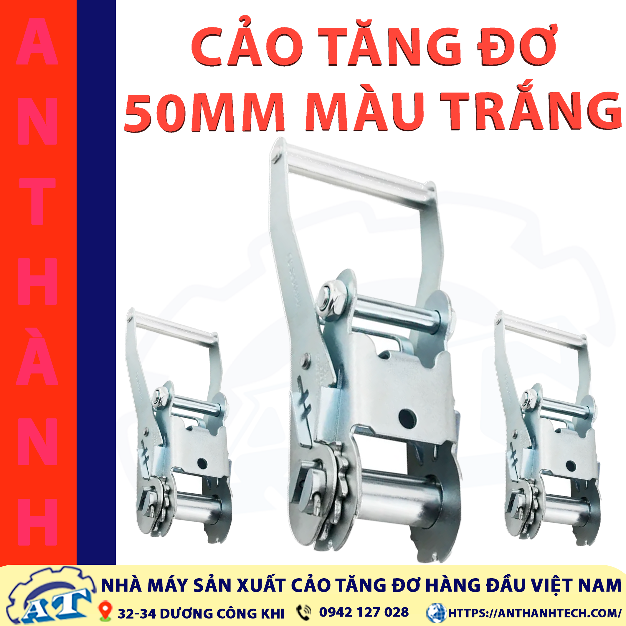 Cảo tăng đơ 50mm sản xuất tại TPHCM | An Thành. Cảo tăng đơ 50mm sản xuất tại TPHCM | An Thành.