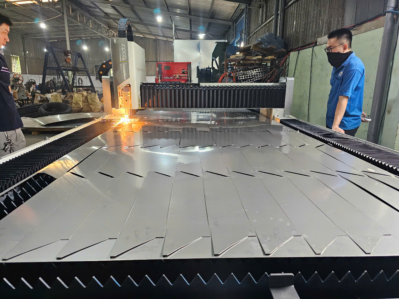 Cắt Laser chính xác cao tại An Thành Tech. Cắt Laser chính xác cao tại An Thành Tech.