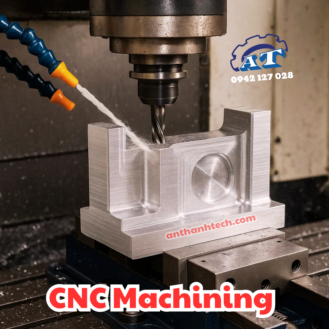 CNC Machining – Quality assurance from AnThanh Tech. CNC Machining – Quality assurance from AnThanh Tech.