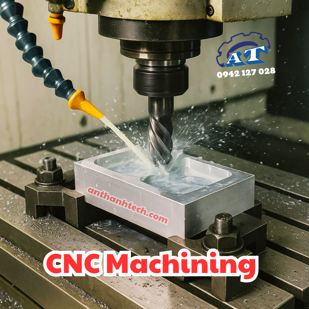 CNC Machining – Real-world applications from AnThanh Tech. CNC Machining – Real-world applications from AnThanh Tech.