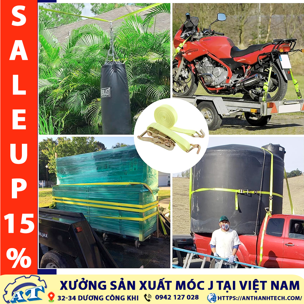 Công dụng của dây chằng hàng tăng đơ móc J 25mm. Công dụng của dây chằng hàng tăng đơ móc J 25mm.