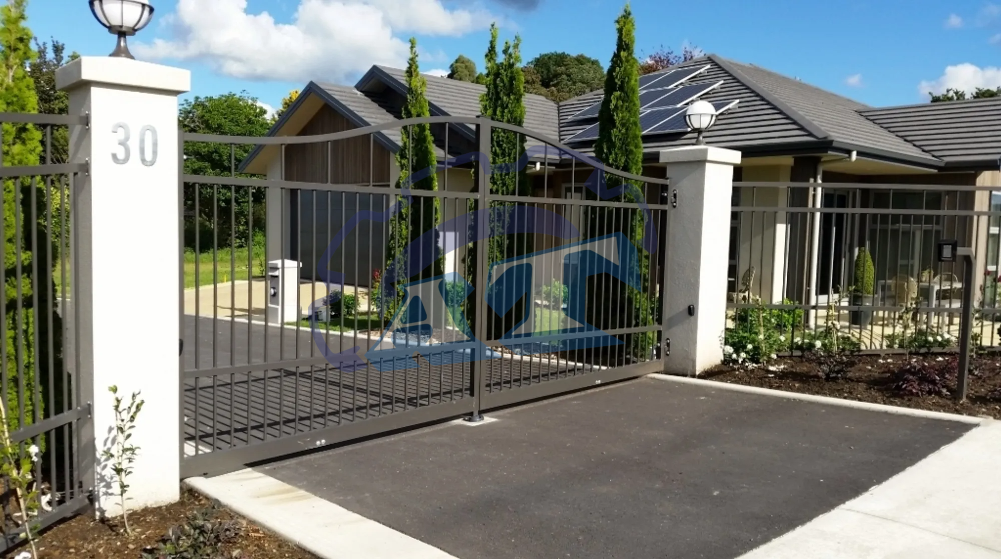 Cổng rào sắt hộp đẹp Cổng rào sắt hộp đẹp