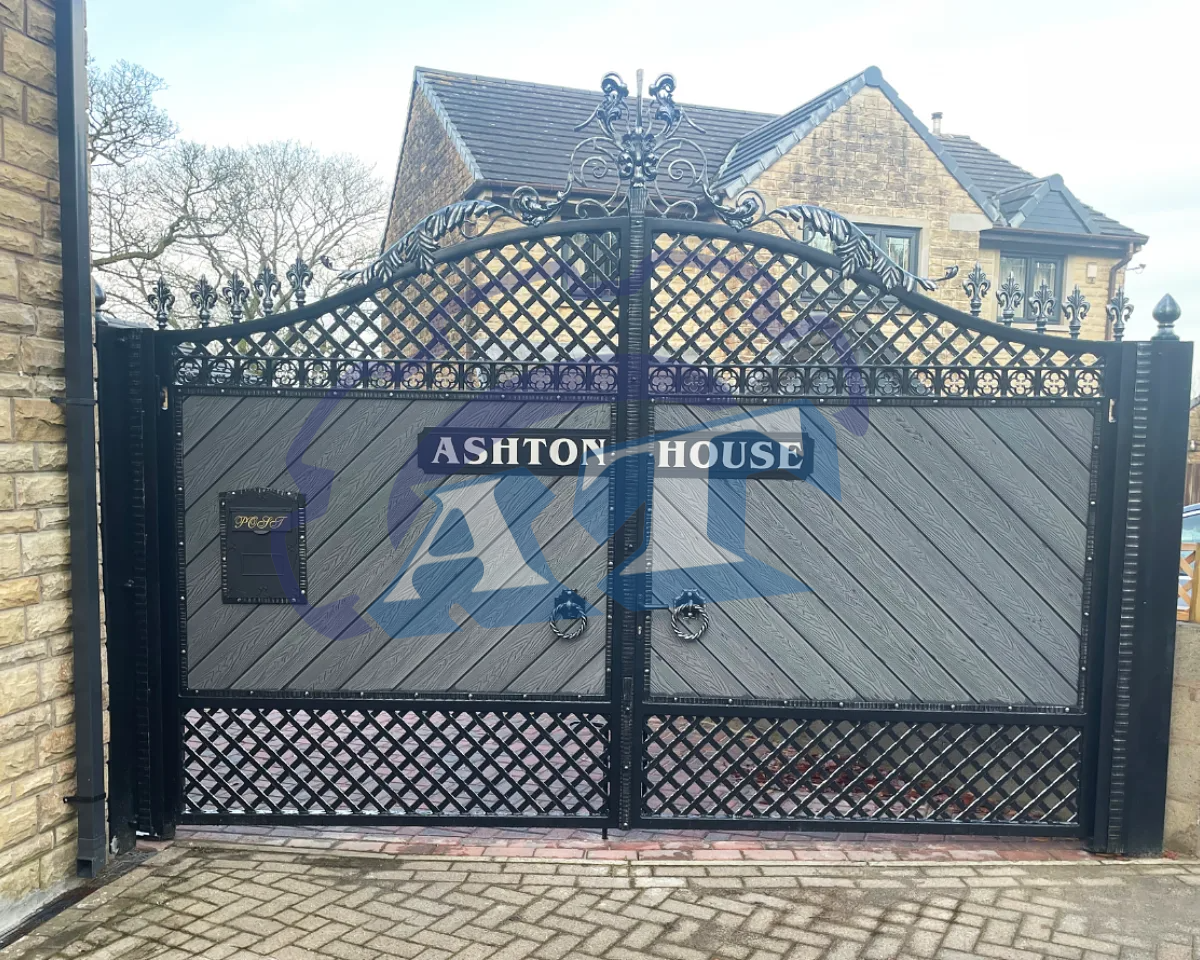 Cổng rào sắt hộp đẹp Cổng rào sắt hộp đẹp