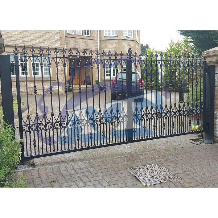 Cổng rào sắt hộp đẹp Cổng rào sắt hộp đẹp