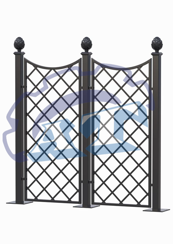 Cổng rào sắt hộp đẹp Cổng rào sắt hộp đẹp