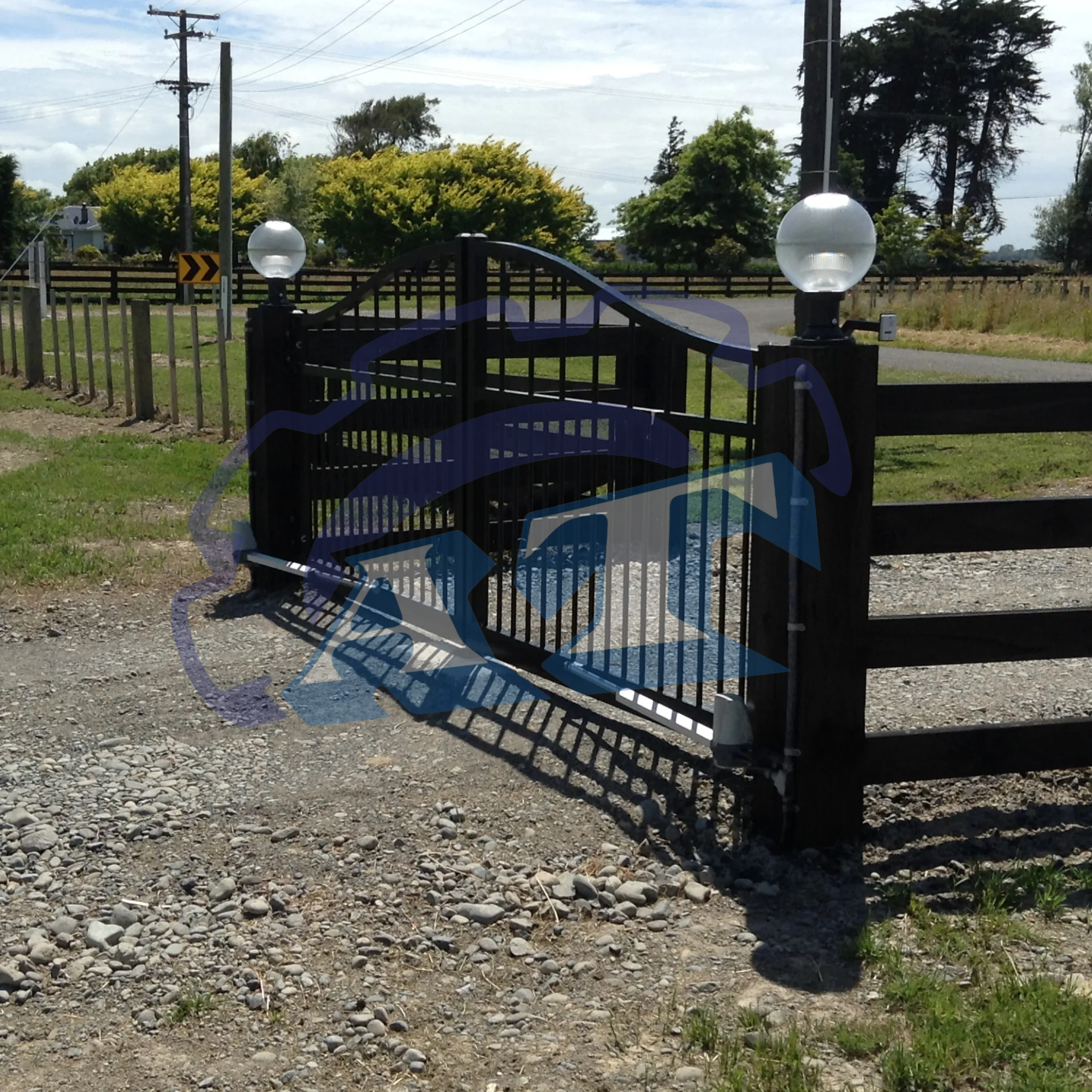 Cổng rào sắt hộp đẹp Cổng rào sắt hộp đẹp