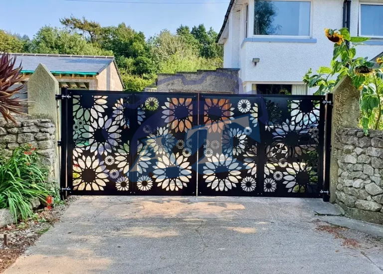 Cổng rào sắt hộp đẹp Cổng rào sắt hộp đẹp