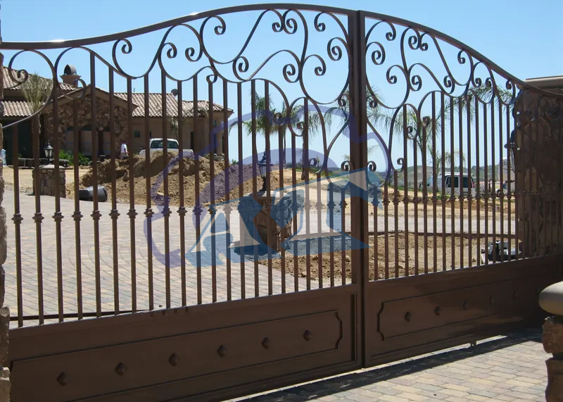 Cổng rào sắt hộp đẹp Cổng rào sắt hộp đẹp