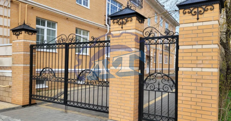 Cổng rào sắt hộp đẹp Cổng rào sắt hộp đẹp