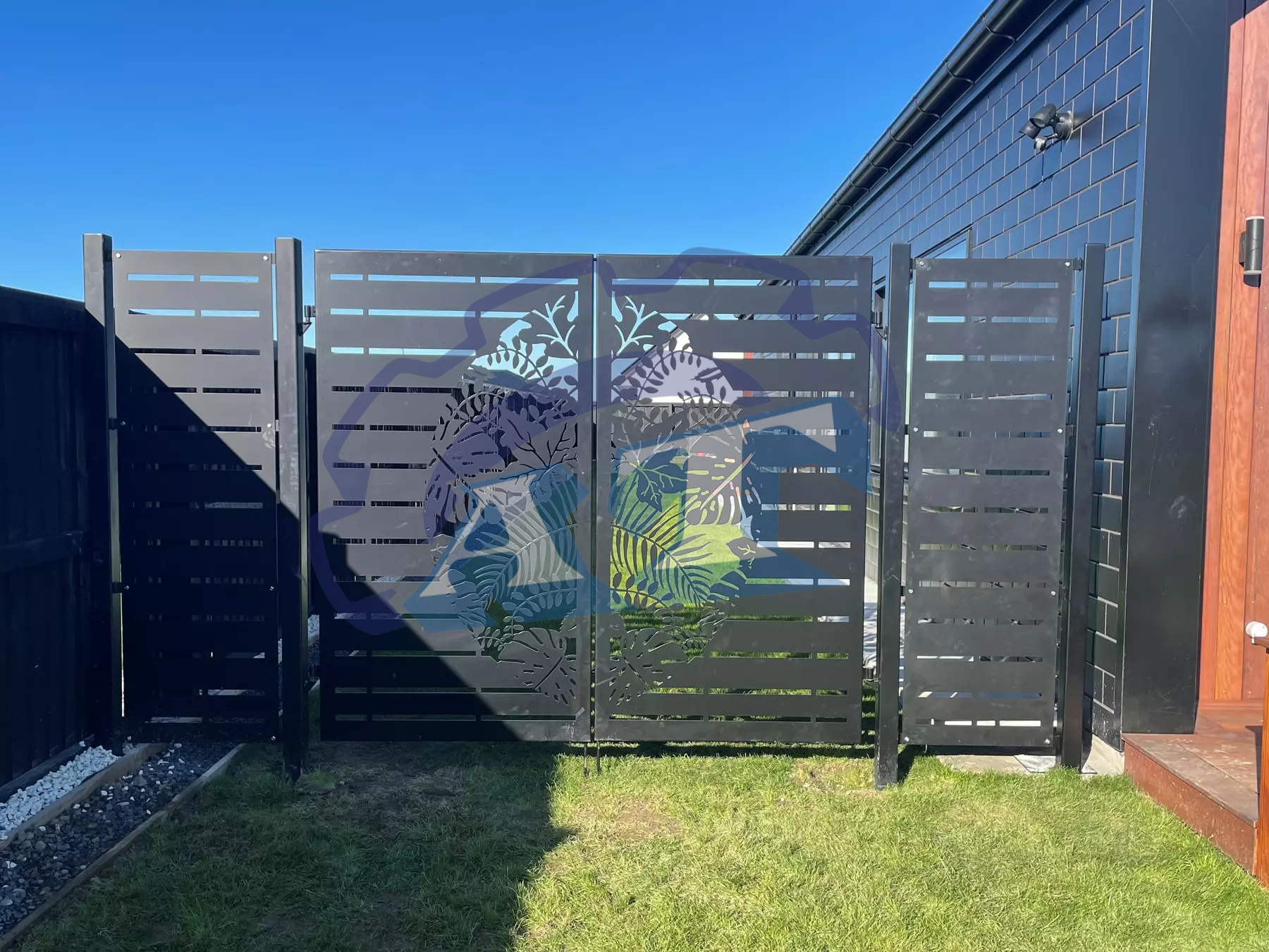 Cổng rào sắt hộp đẹp Cổng rào sắt hộp đẹp