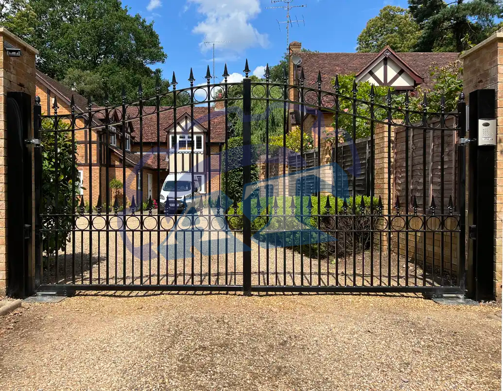 Cổng rào sắt hộp đẹp Cổng rào sắt hộp đẹp