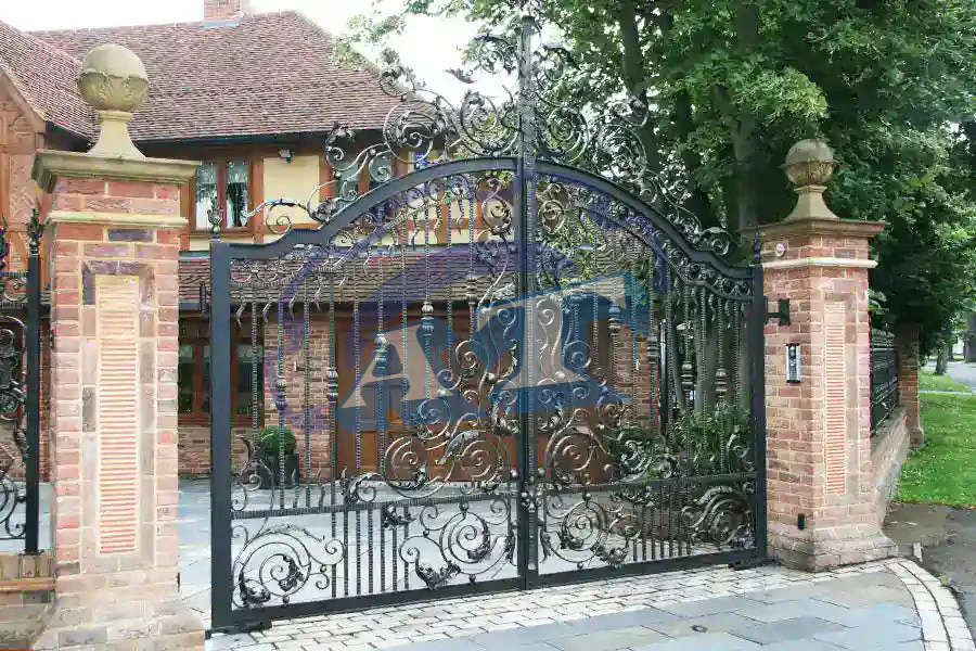 Cổng rào sắt hộp đẹp Cổng rào sắt hộp đẹp