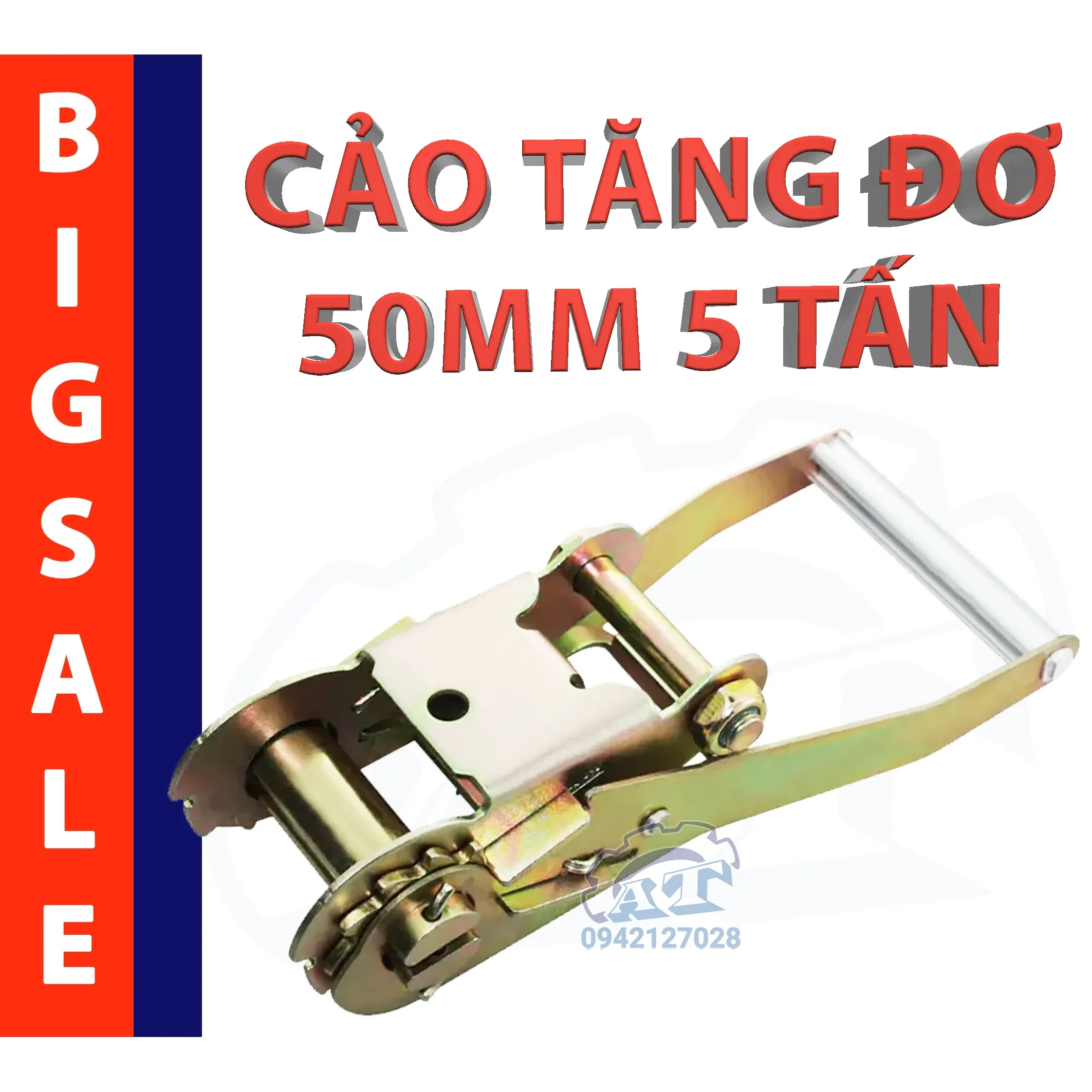 đầu cảo tăng đơ 50mm tải 5 tấn cho container
