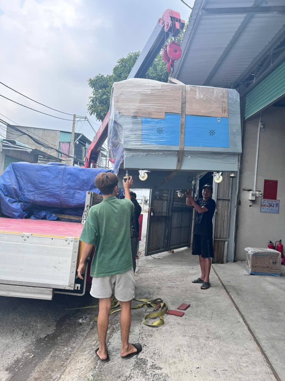 dây cẩu hàng cáp vải xe tải dây cẩu hàng cáp vải xe tải