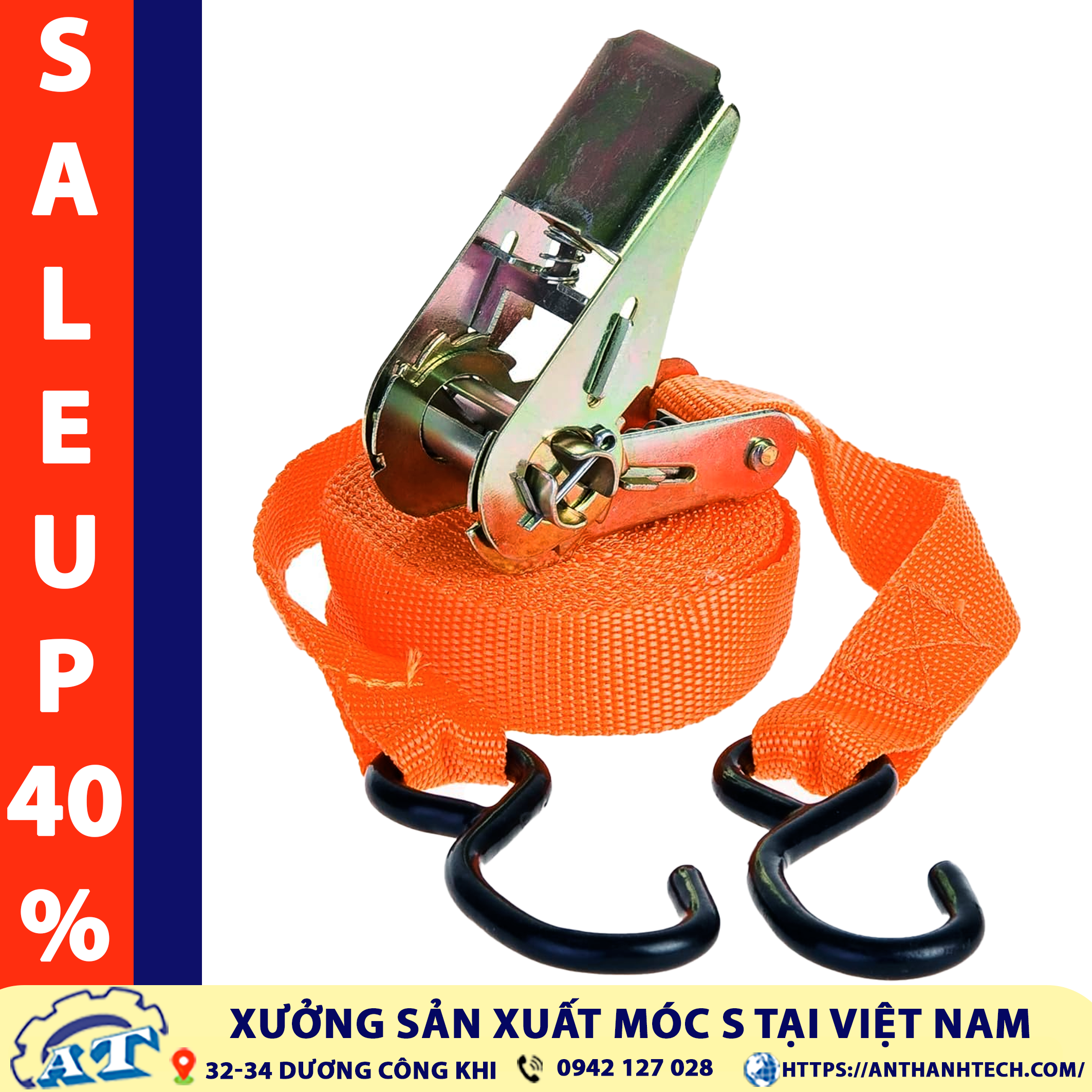 Dây chằng hàng tăng đơ móc S Dây chằng hàng tăng đơ móc S