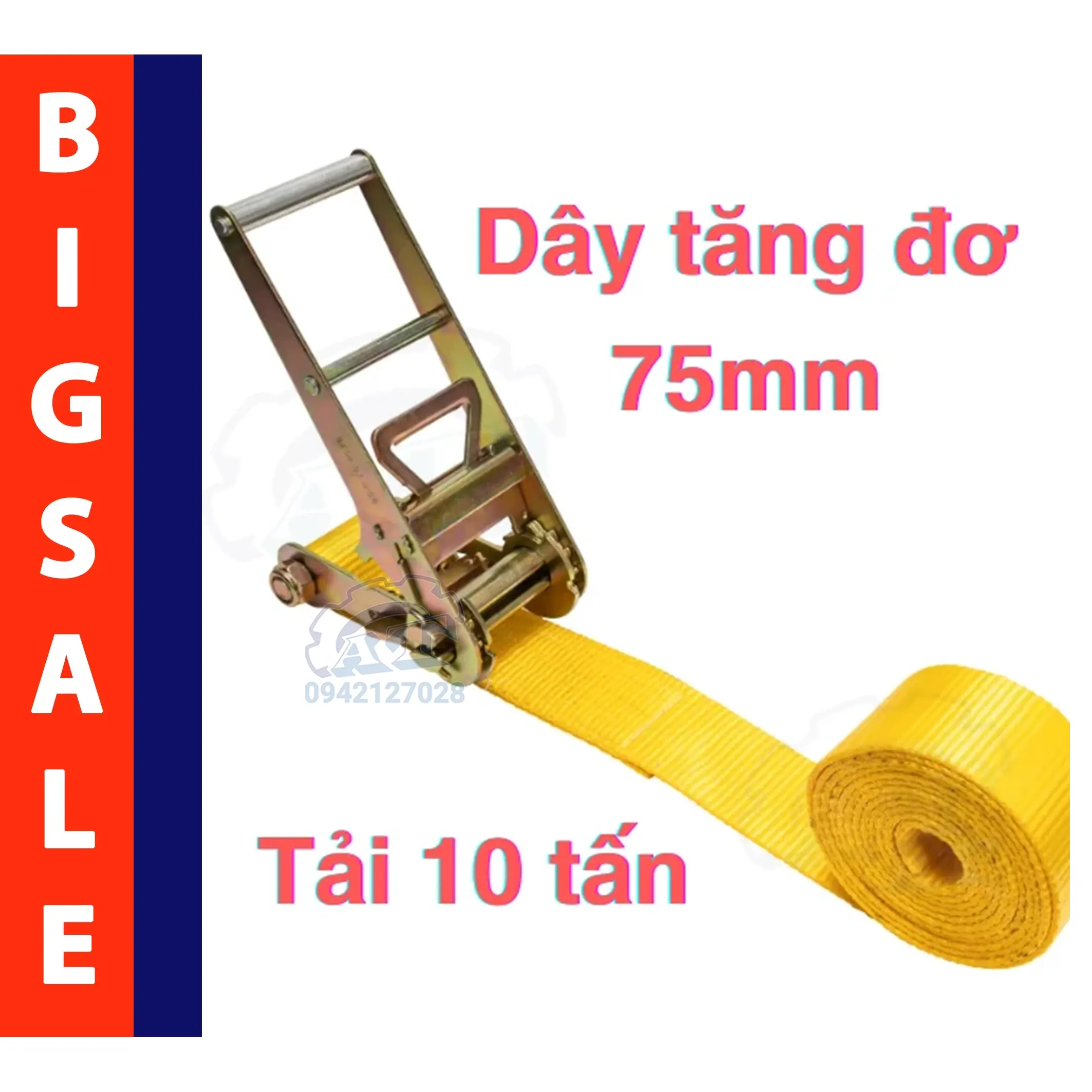 Xưởng sản xuất dây tăng đơ 75mm 10 tấn