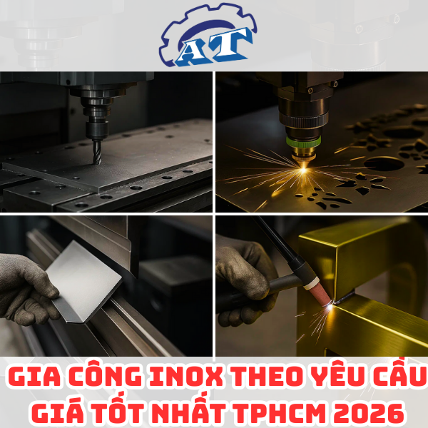 Gia công inox theo yêu cầu tại Quận 2 giá cạnh tranh nhất 2026 Gia công inox theo yêu cầu tại Quận 2 giá cạnh tranh nhất 2026