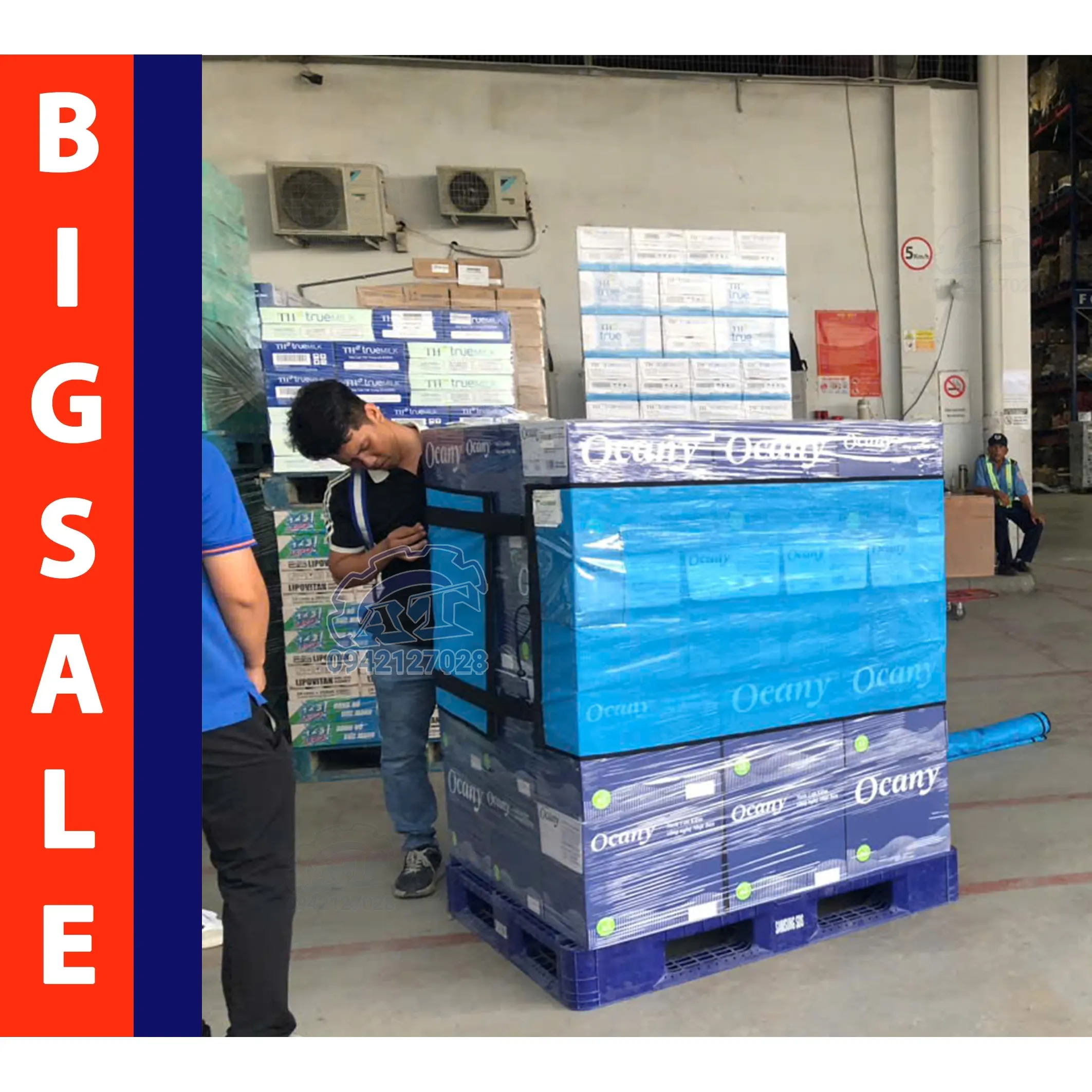 lưới trùm pallet tái sử dụng nhiều lần