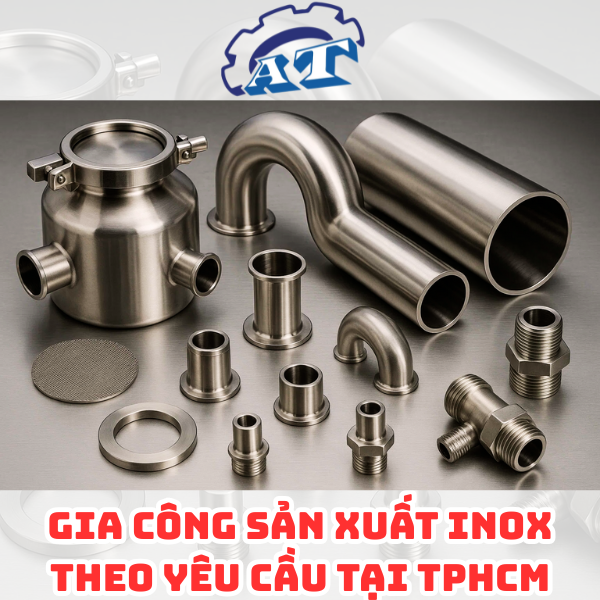 Gia công sản xuất inox theo yêu cầu tại TPHCM Gia công sản xuất inox theo yêu cầu tại TPHCM