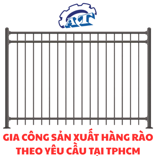 Hàng rào sắt hộp Gia công sản xuất hàng rào theo yêu cầu tại TPHCM. Hàng rào sắt hộp Gia công sản xuất hàng rào theo yêu cầu tại TPHCM.