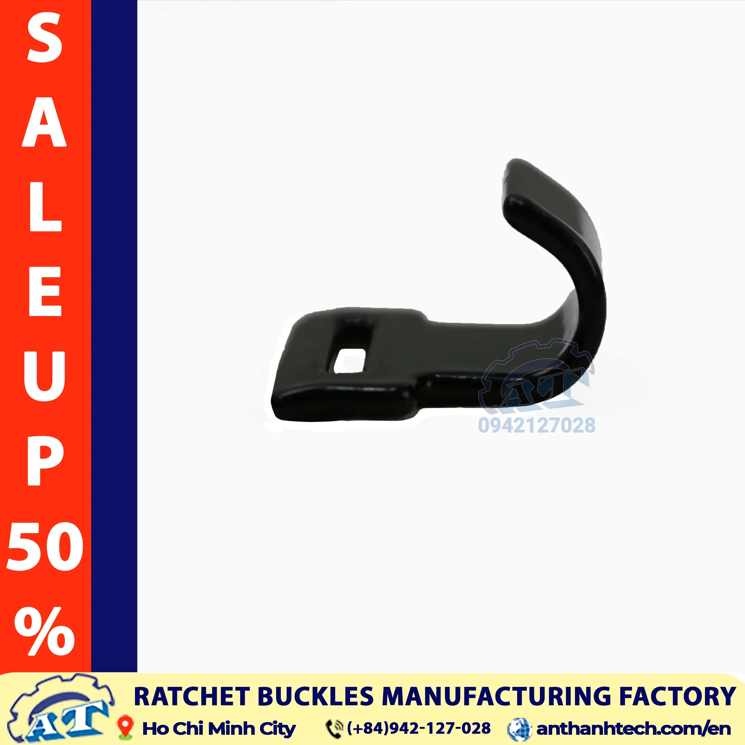 Webbing protector flat hooks