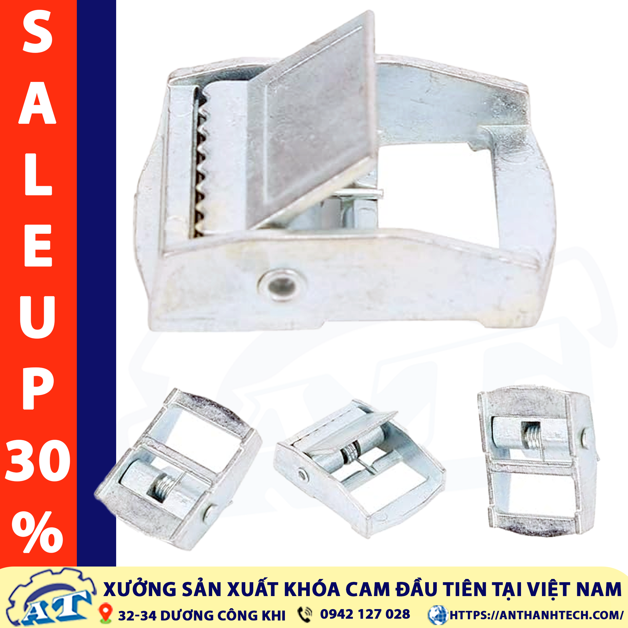 Khóa cam 25mm bản thường tại An Thành. Khóa cam 25mm bản thường tại An Thành.