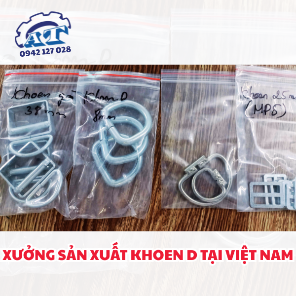 Khoen chữ D, khoen D túi xách – Sản phẩm chất lượng từ An Thành Tech. Khoen chữ D, khoen D túi xách – Sản phẩm chất lượng từ An Thành Tech.