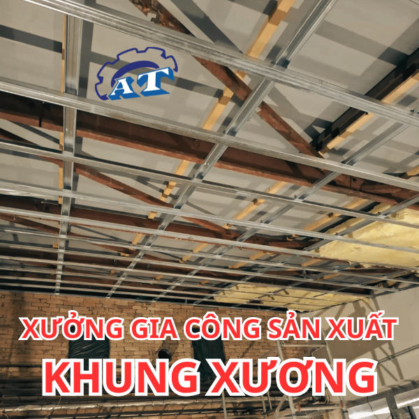Khung xương thạch cao trong ứng dụng trần nhà thực tế. Khung xương thạch cao trong ứng dụng trần nhà thực tế.