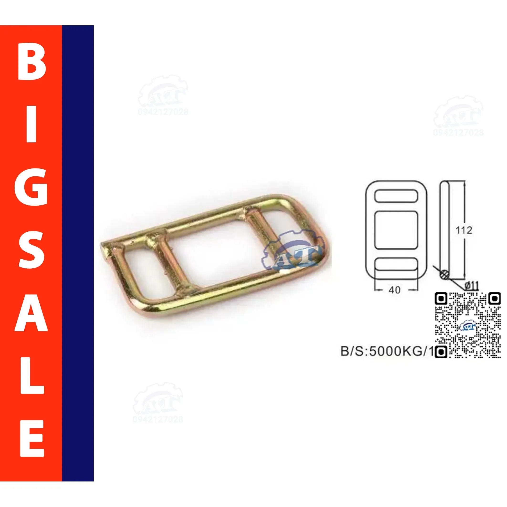 kích thước bọ khóa đai 38mm và 40mm