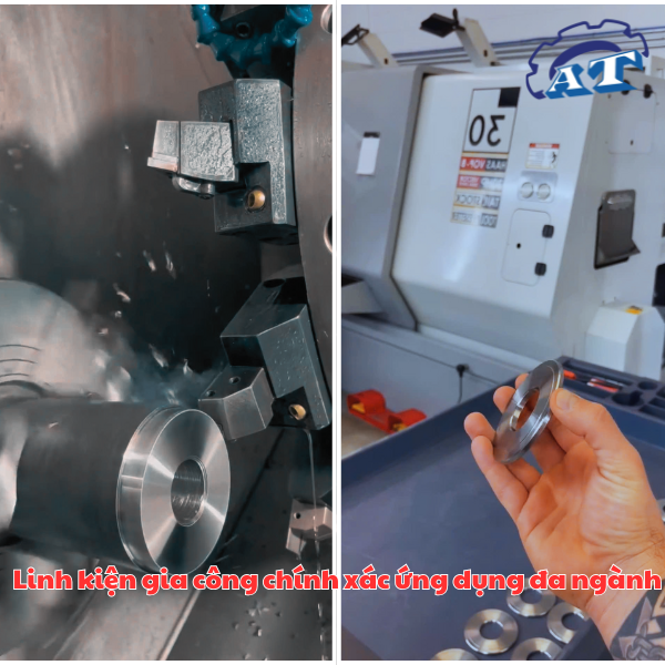 Linh kiện gia công chính xác ứng dụng đa ngành Linh kiện gia công chính xác ứng dụng đa ngành