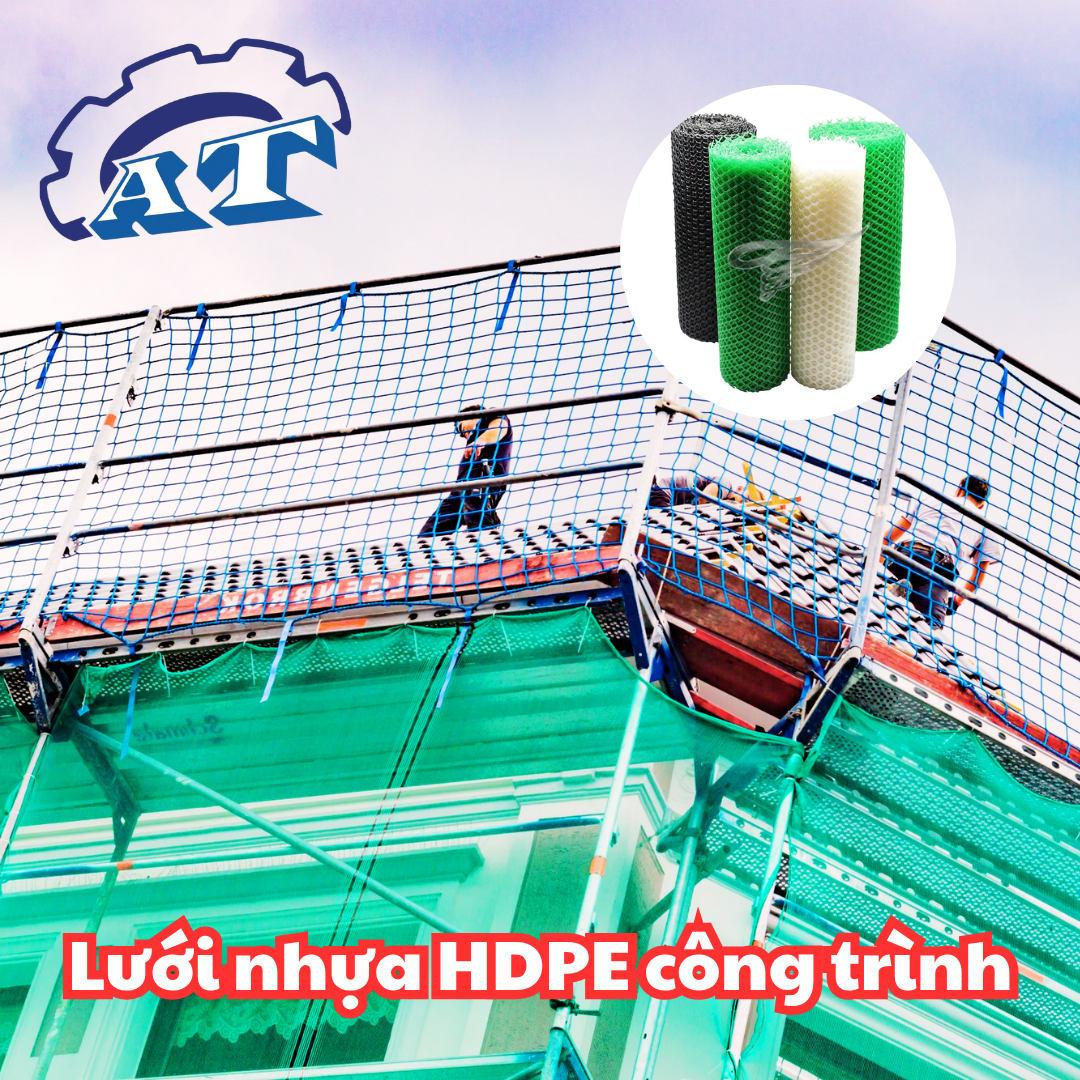 Lưới nhựa HDPE công trình Lưới nhựa HDPE công trình