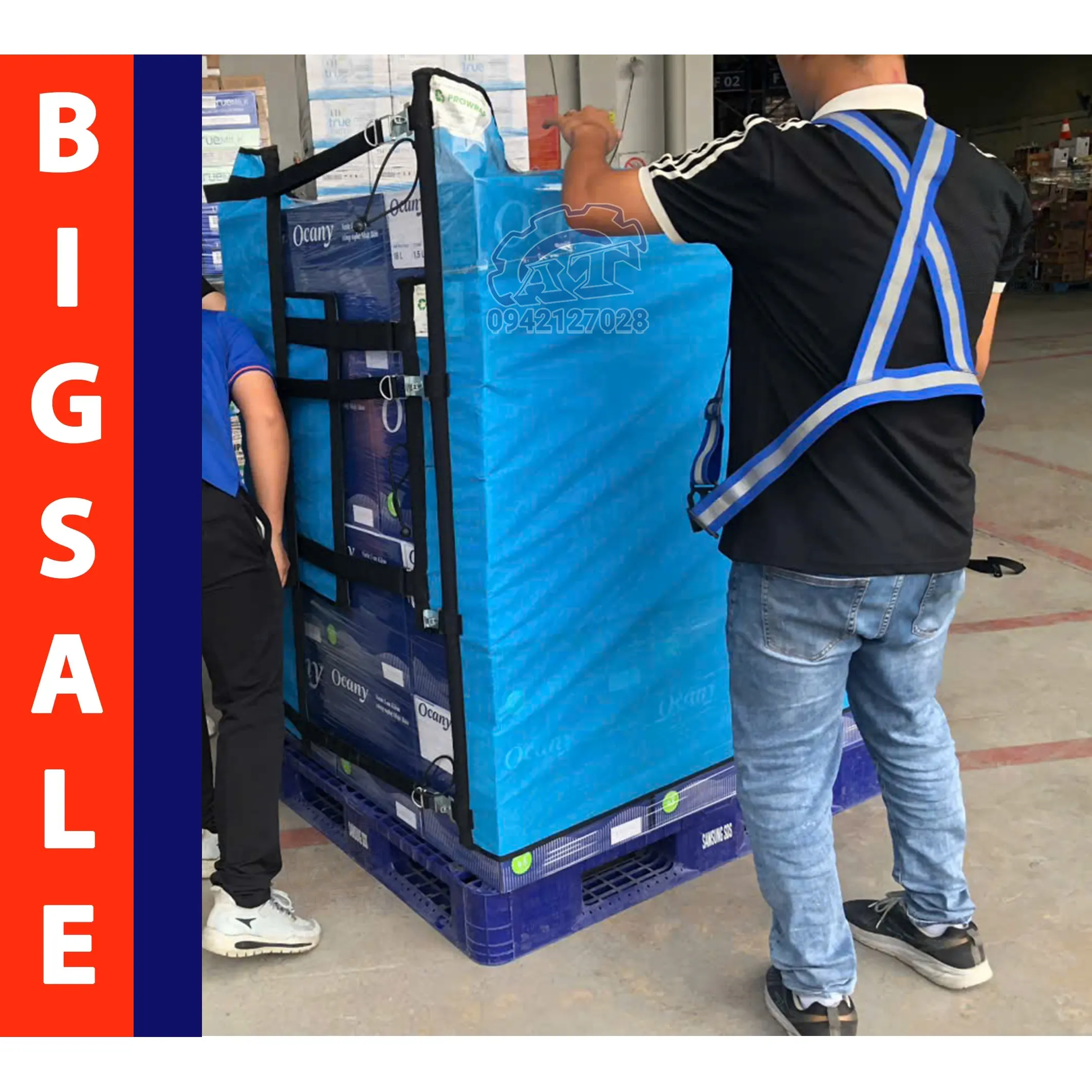 màng PE quấn pallet tổng khô