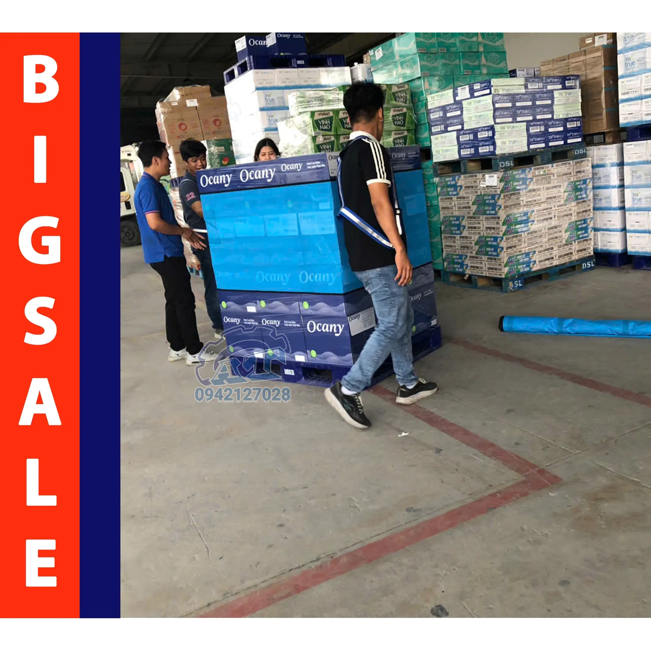 màng quấn pallet tái sử dụng