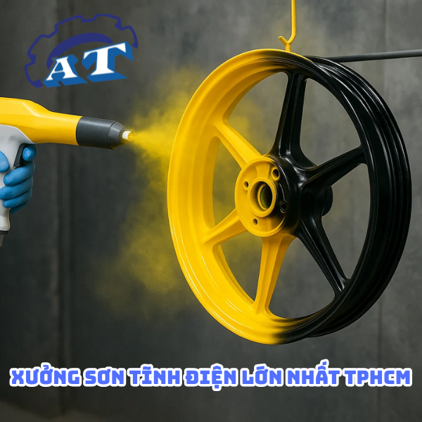 Mâm xe và phụ kiện bóng đẹp sau khi sơn tại Thuận An. Mâm xe và phụ kiện bóng đẹp sau khi sơn tại Thuận An.