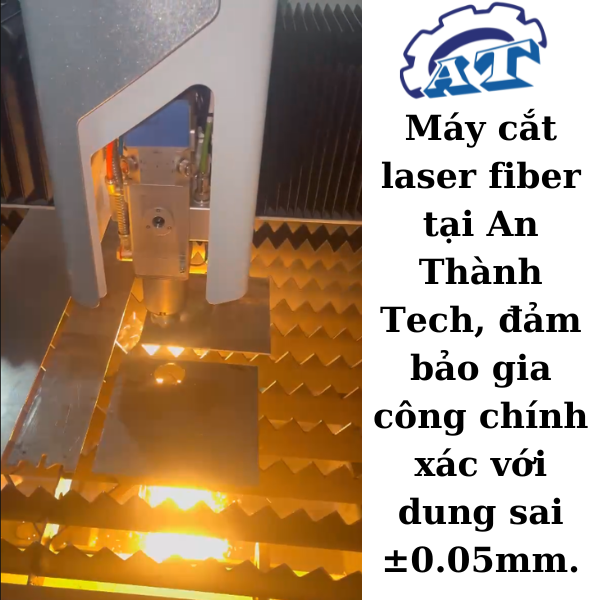 Máy cắt laser fiber 10kW tại An Thành Tech, đảm bảo gia công chính xác với dung sai ±0.05mm. Máy cắt laser fiber 10kW tại An Thành Tech, đảm bảo gia công chính xác với dung sai ±0.05mm.