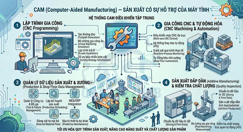 CAM (Computer-Aided Manufacturing)