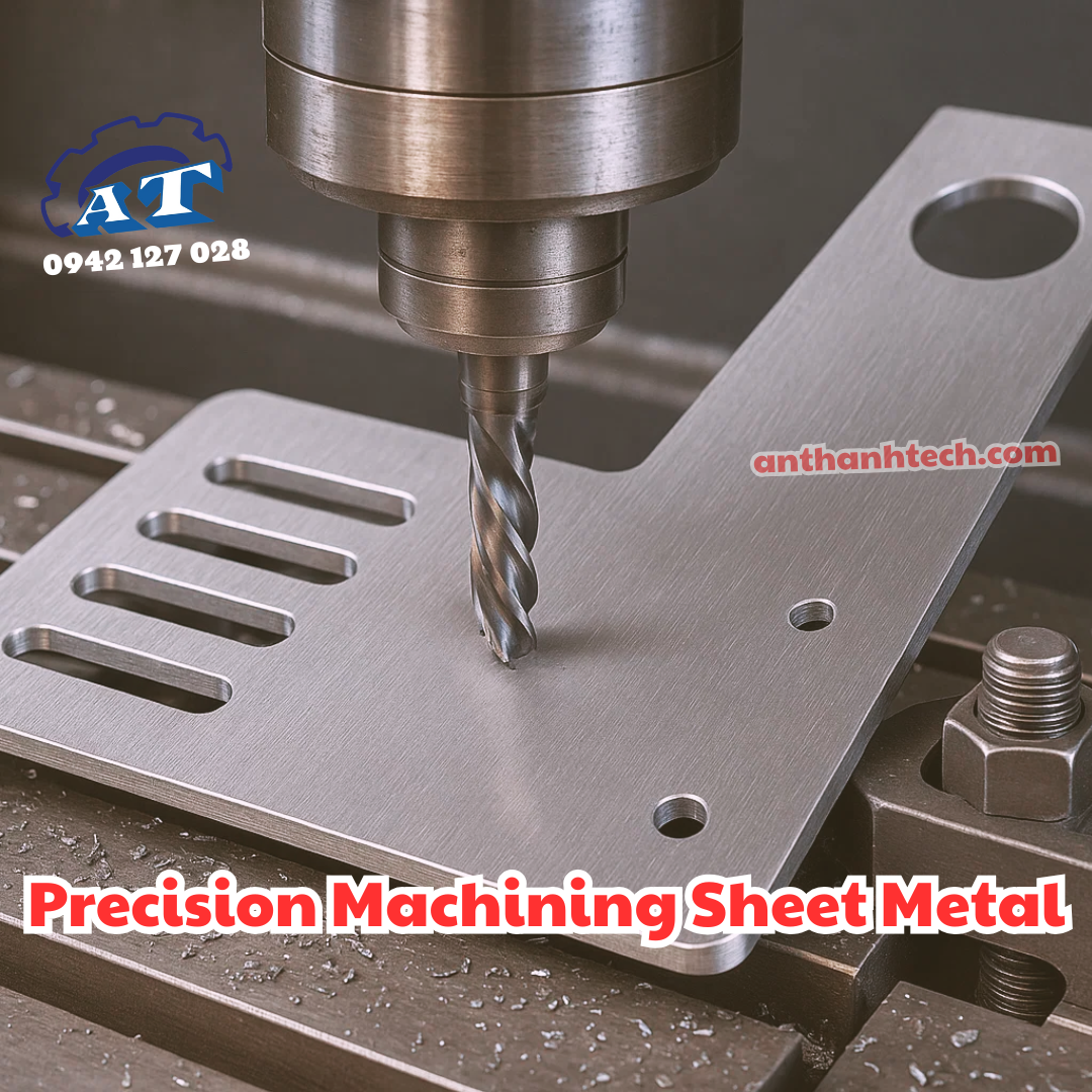 Precision Machining Sheet Metal – Real-world use from AnThanh Tech. Precision Machining Sheet Metal – Real-world use from AnThanh Tech.
