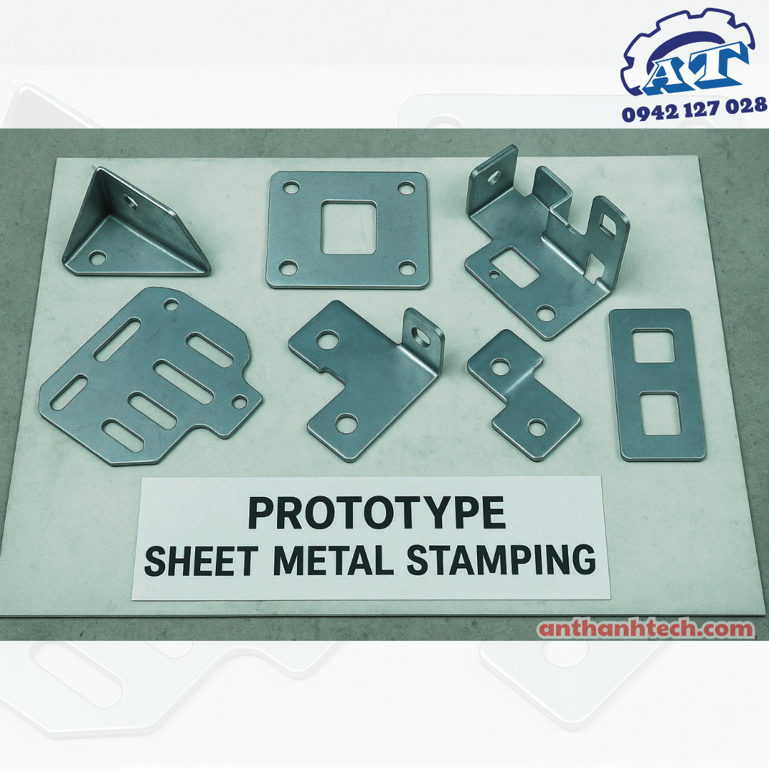 Prototype Sheet Metal Stamping – Real-world applications from AnThanh Tech. Prototype Sheet Metal Stamping – Real-world applications from AnThanh Tech.