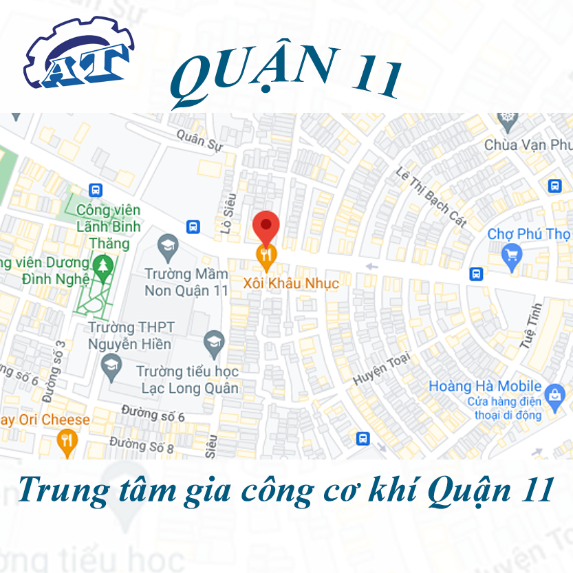 Quận 11 – Trung tâm gia công cơ khí Quận 11 tại TP.HCM. Quận 11 – Trung tâm gia công cơ khí Quận 11 tại TP.HCM.